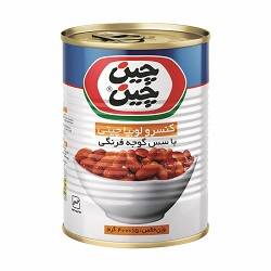 چین چین کنسرو لوبیا چیتی 400 گرم